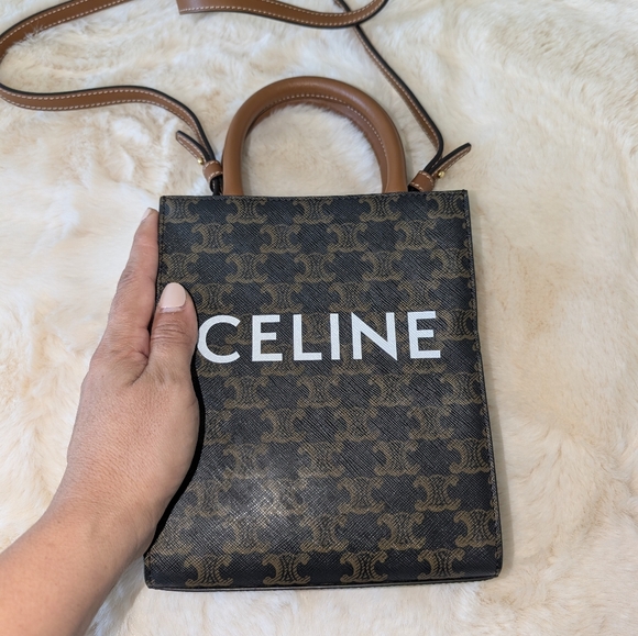 Celine Black and Brown Mini Bag - Picture 7 of 7